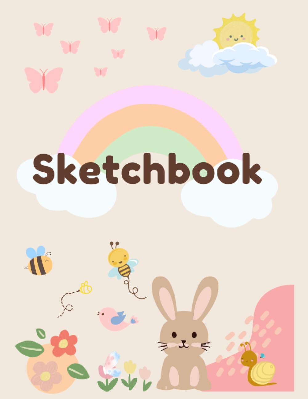 Sketchbook & Notebook: Large blank paper for drawing, writing, painting, 8.5"*11": Perfect for students, kids, school , special gift